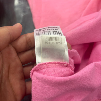 Chrome Hearts Scroll Logo Pocket Tee 'Pink/Blue'