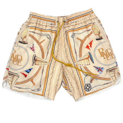 Rhude Nautica Silk Shorts