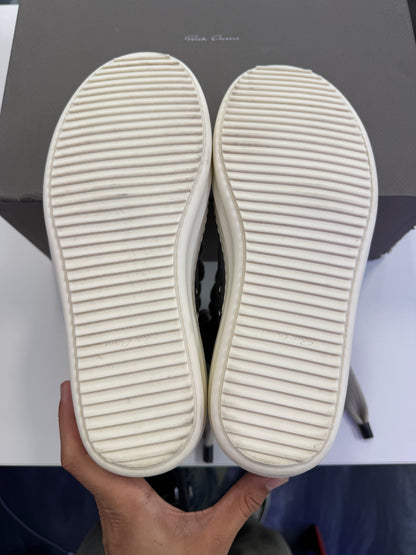 Rick Owens Gray Temple Jumbolace Sneakers