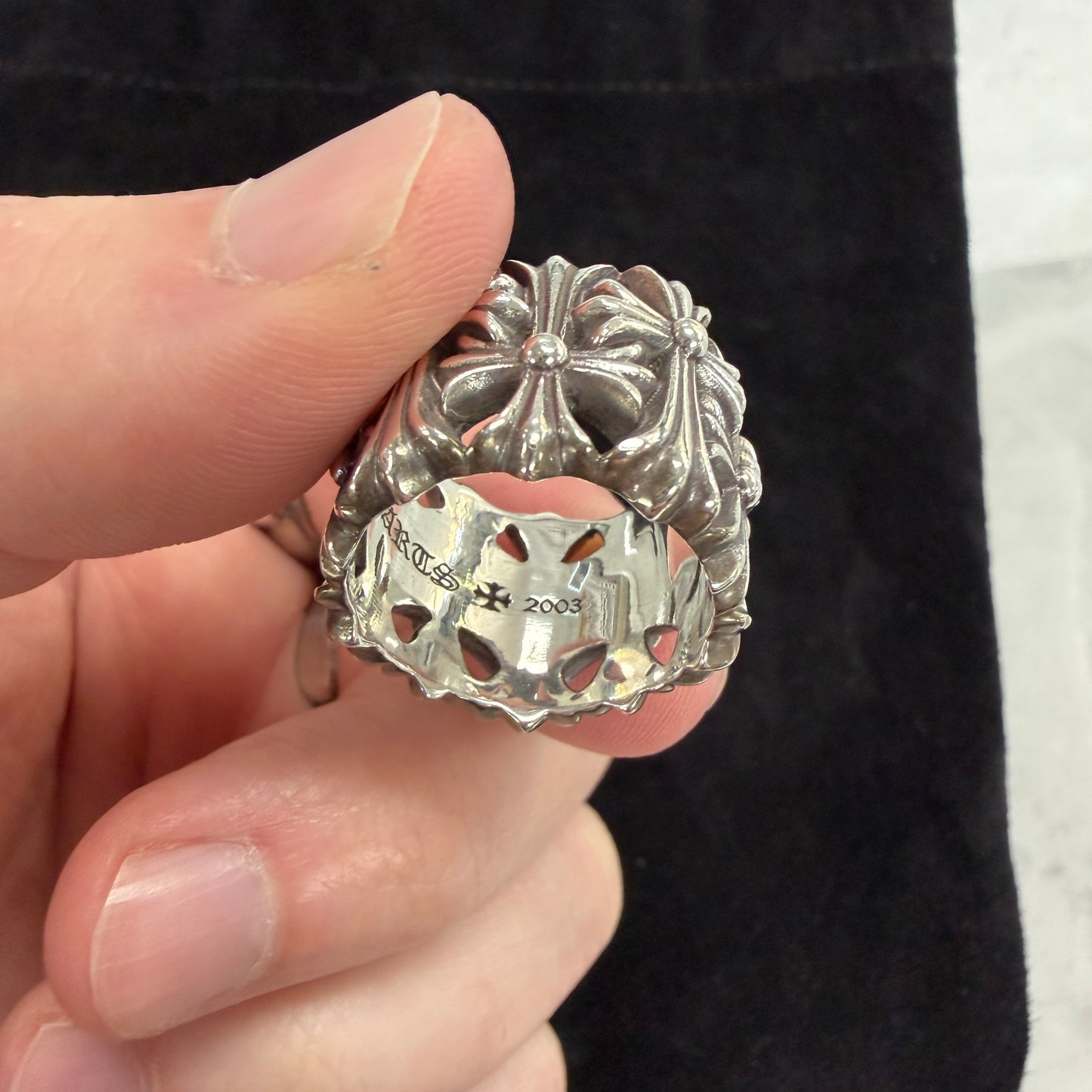Chrome Hearts Cemetery Ring
