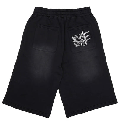 AZVA CVX3 SWEAT SHORTS BLACK