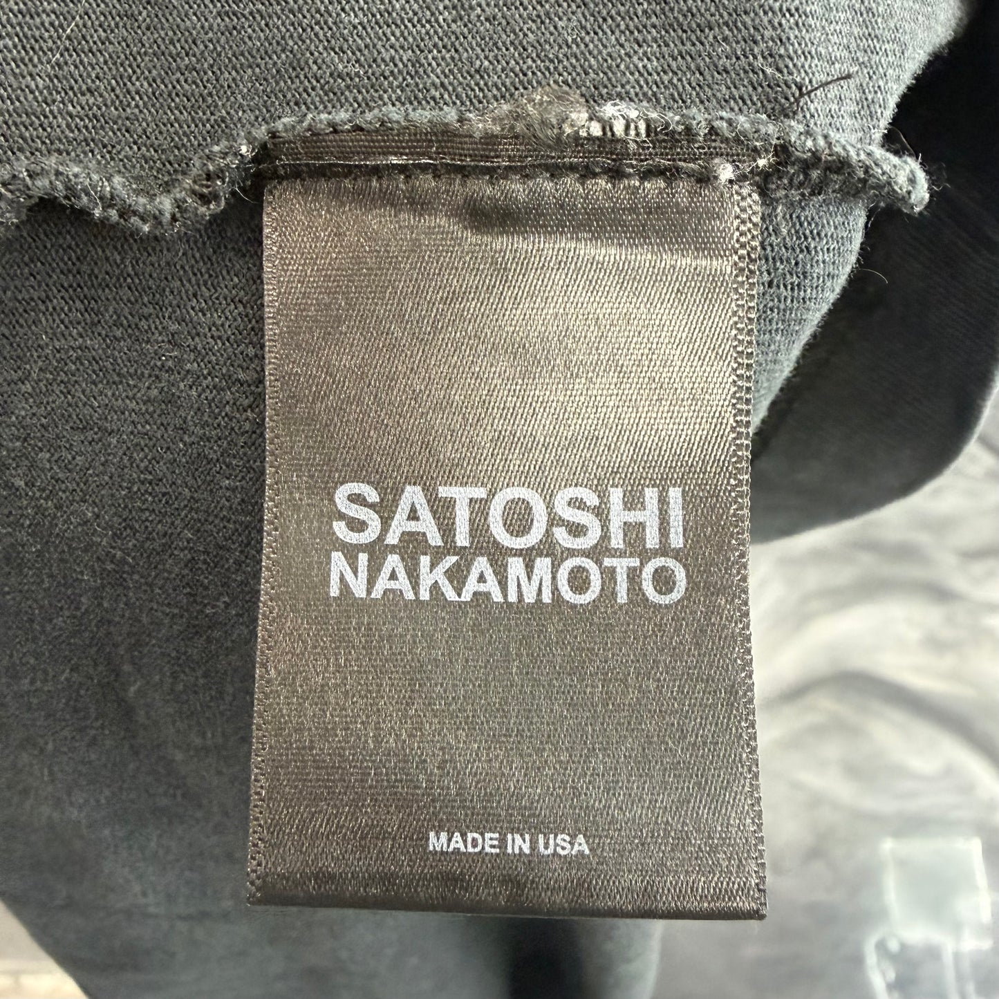 Satoshi Nakamoto Studded Tee