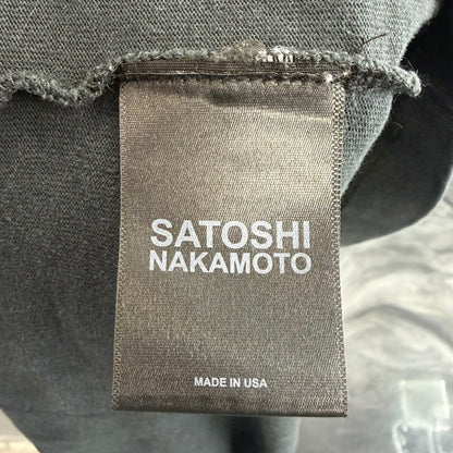 Satoshi Nakamoto Studded Tee