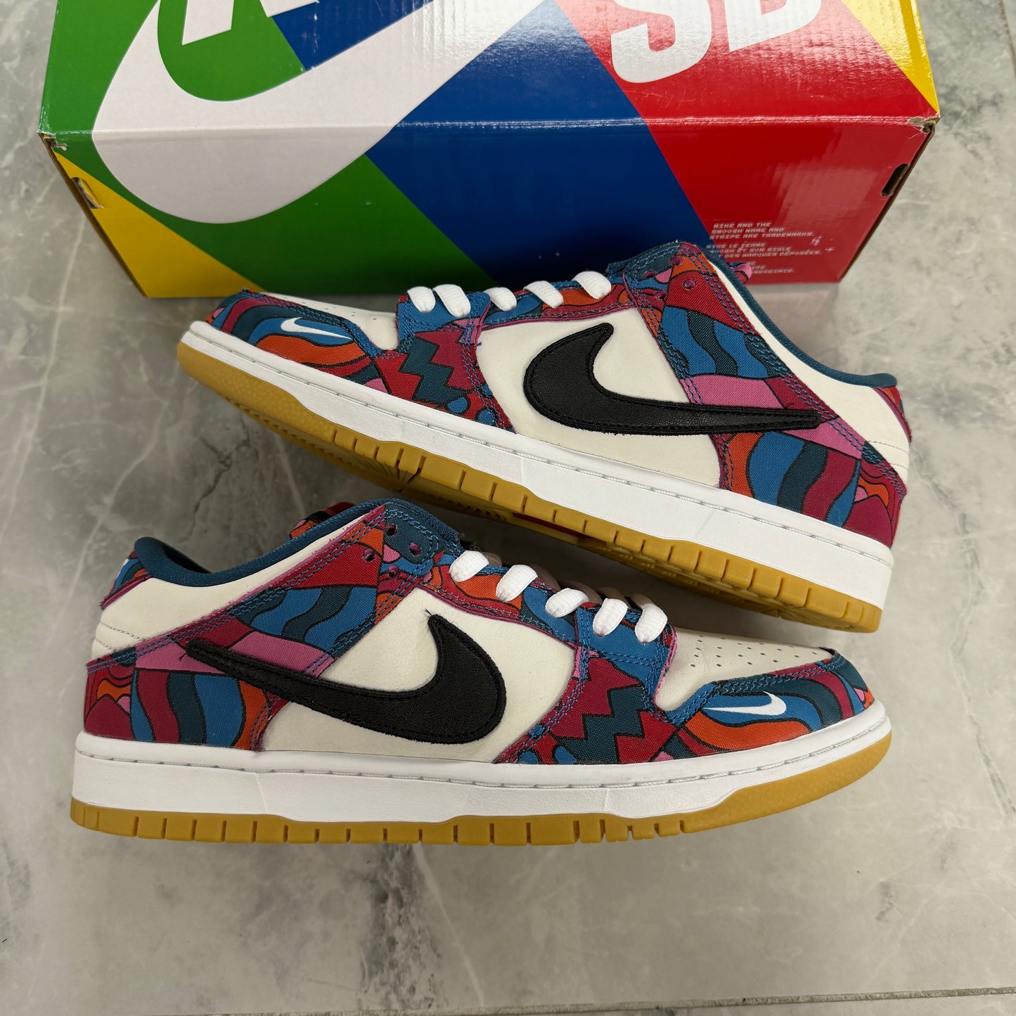 Nike SB Dunk Low Pro Parra Abstract Art - view 2