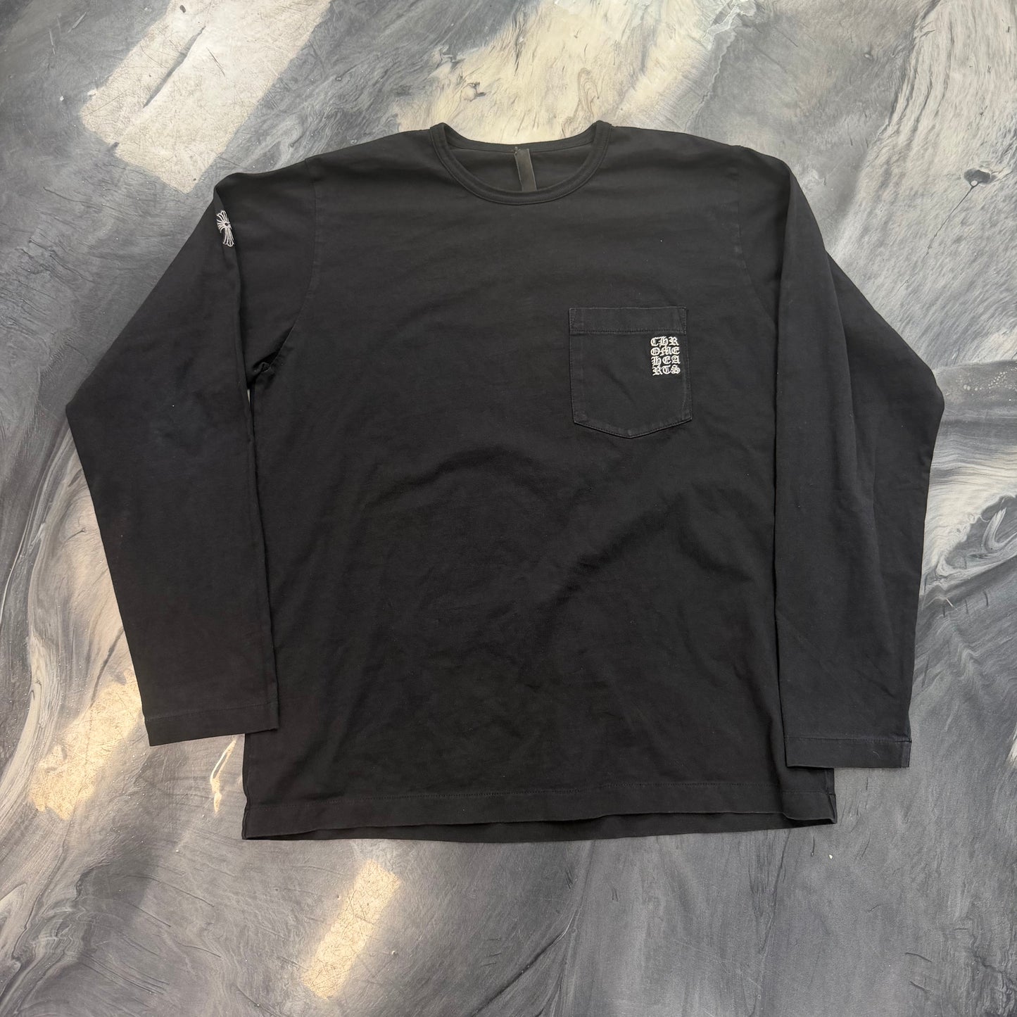 Chrome Hearts Embroidered Long Sleeve Tee