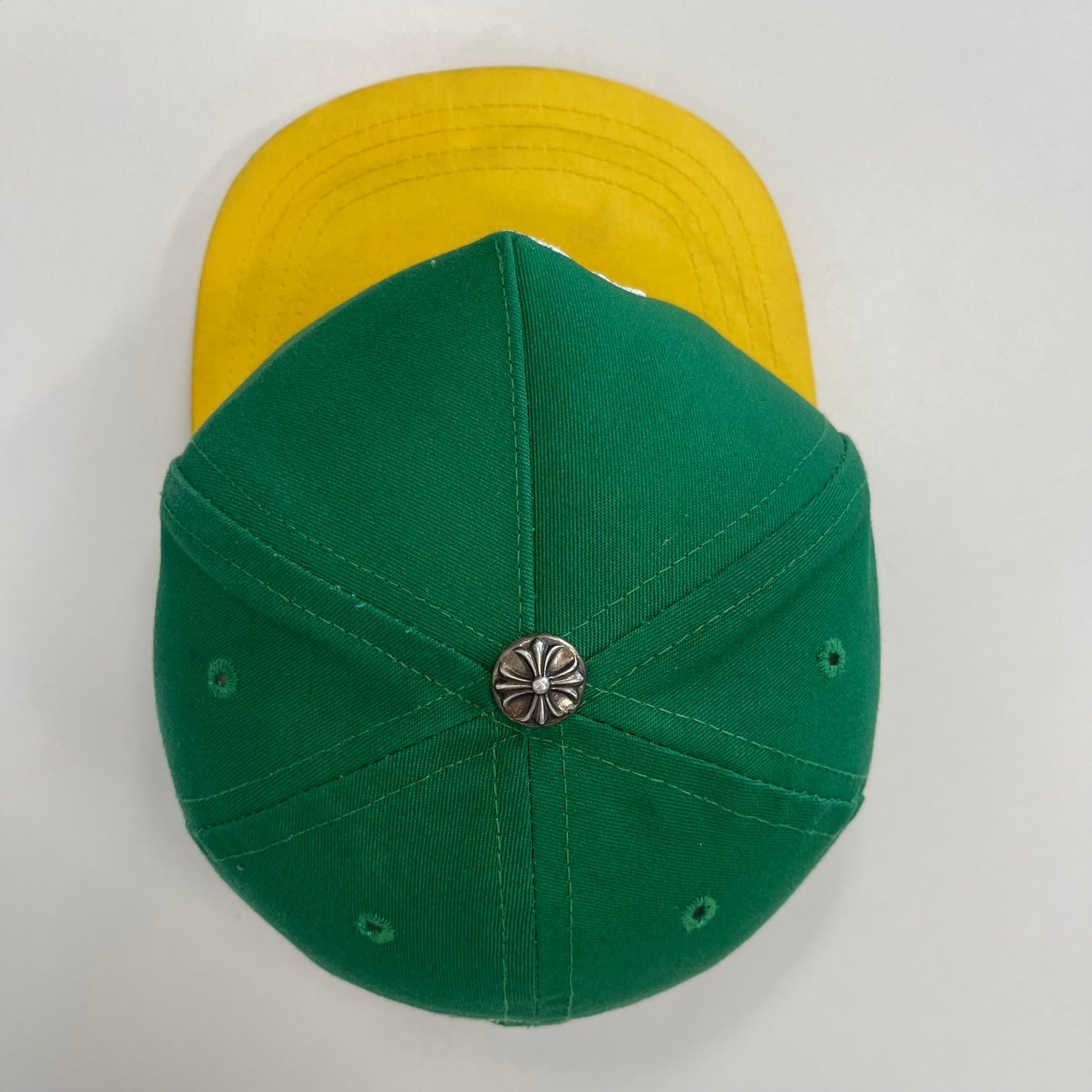 Chrome Hearts Baseball Hat Green/Yellow
