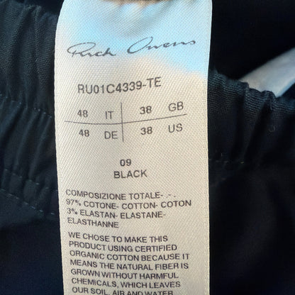 Rick Owens Jumbo Cargo Bela Pants Black