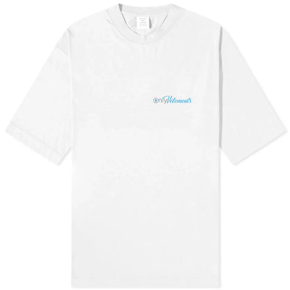VETEMENTS ONLY VETEMENTS TEE WHITE