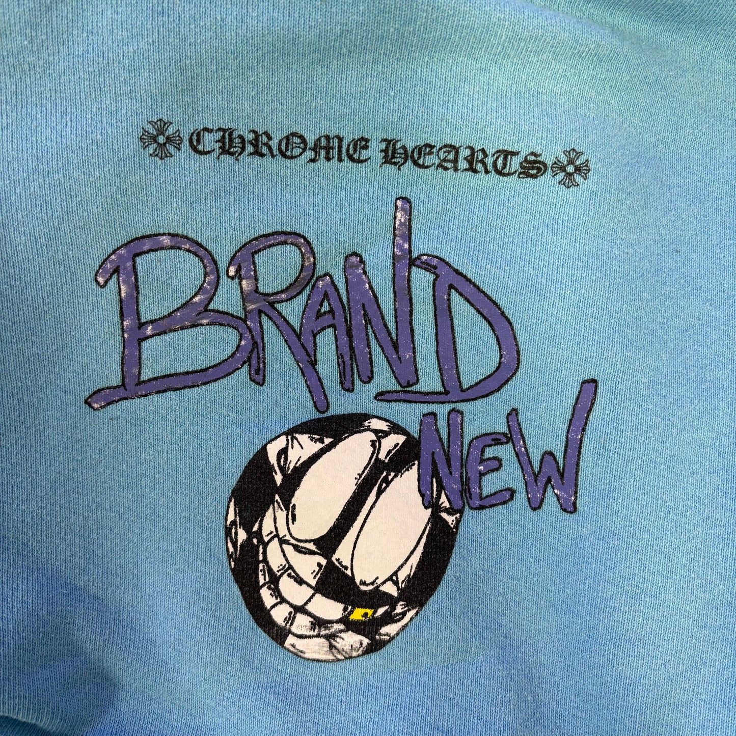 Chrome Hearts Matty Boy Blue Brain New Hoodie