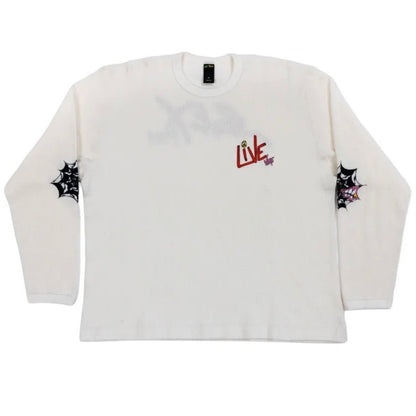 Matty Boy Anti Promo Sex Records Waffle Thermal Long-Sleeve Shirt