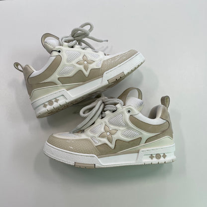 Louis Vuitton Skate Sneaker White/Beige (USED NO BOX)