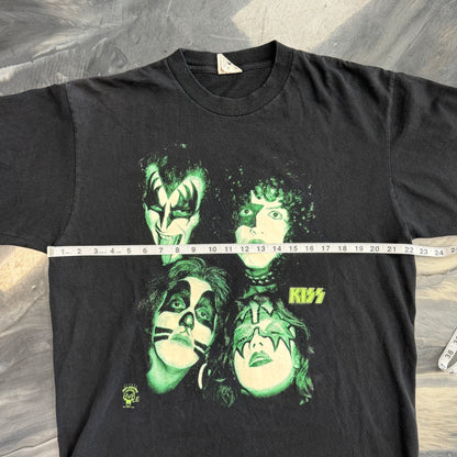 Vintage 1996 Kiss Glow In The Dark Band Tee