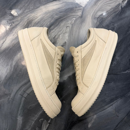 Rick Owens Mainline Vintage Low White (USED NO BOX)