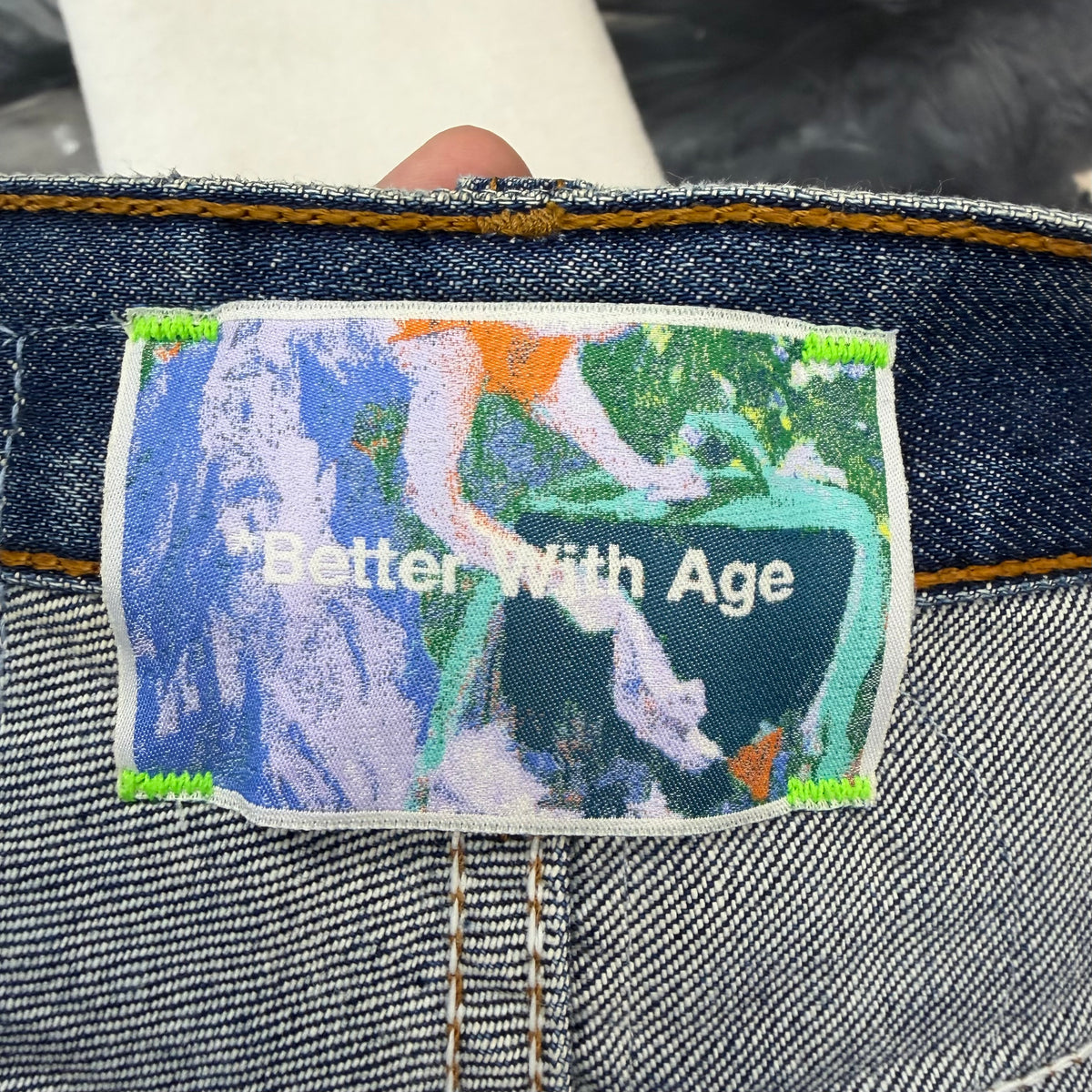 Better With Age Patch Denim - view 4