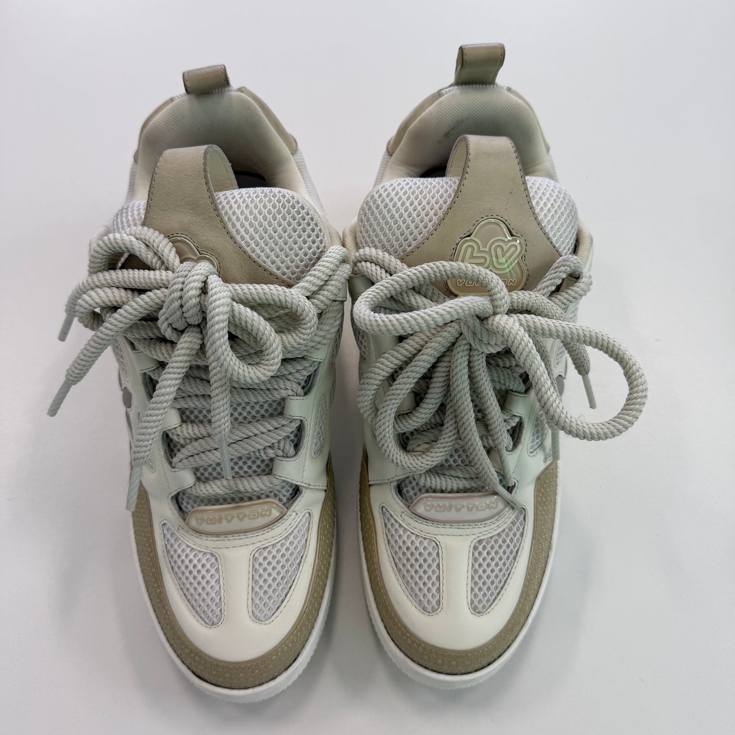 Louis Vuitton LV Skate Sneaker Beige White (Used)(No Box)