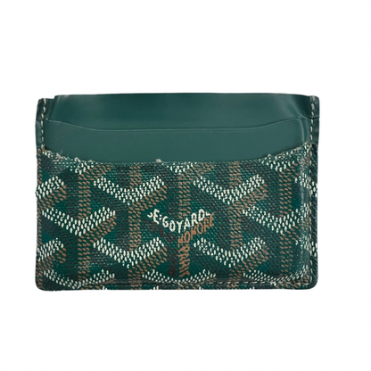 Goyard Green Cardholder (Flawed) (FREE)(1 Year Anniversary)