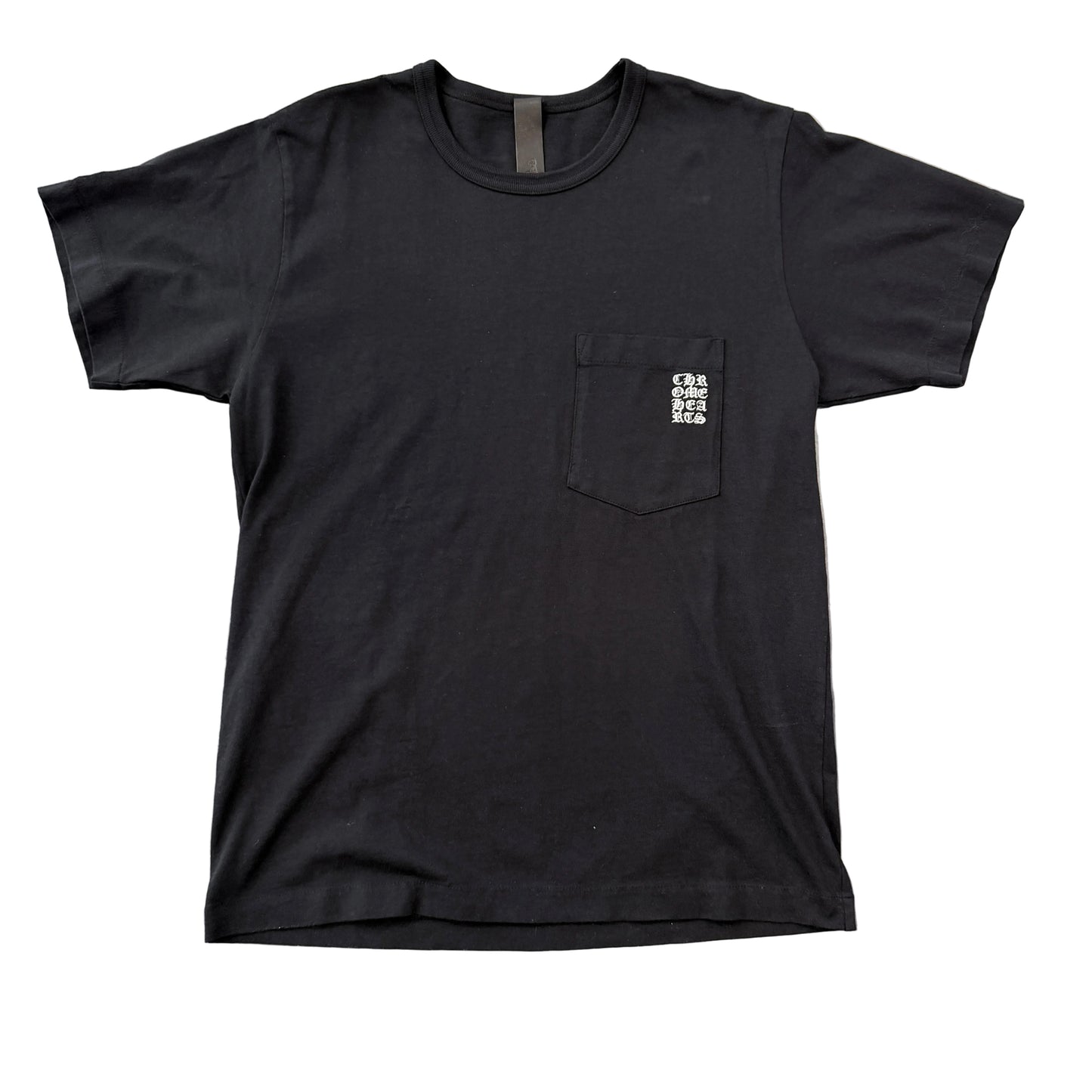 Chrome Hearts Eye Chart Leather Tag Tee