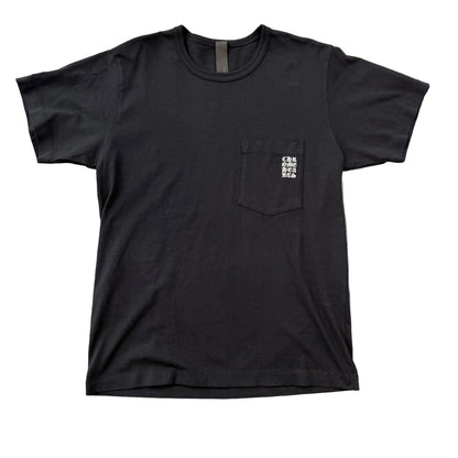 Chrome Hearts Eye Chart Leather Tag Tee