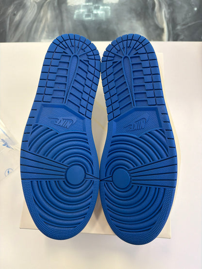 Jordan 1 Retro Low OG SP Fragment x Travis Scott Sail Military Blue (Used)