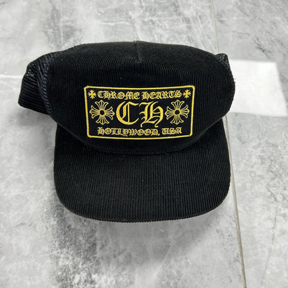 Chrome Hearts Hollywood Corduroy Trucker Hat