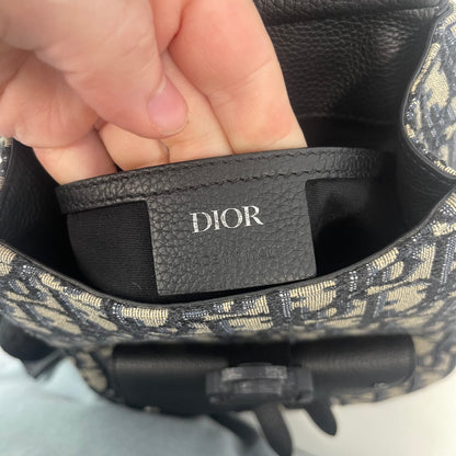 Christian Dior Mini Saddle Backpack