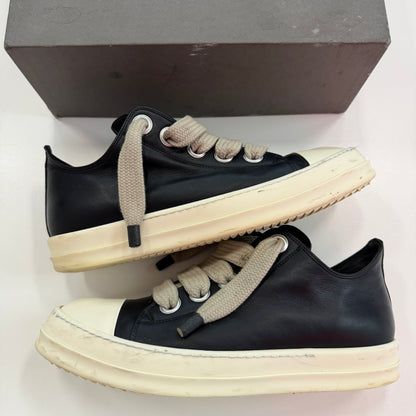 Rick Owens Porterville Jumbo Laced Ramone Low Black Pearl (Used)
