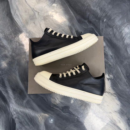 Rick Owens Ramone Porterville Low Black Milk (USED)