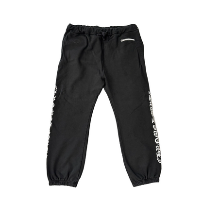 Chrome Hearts Logo Sweatpants
Black