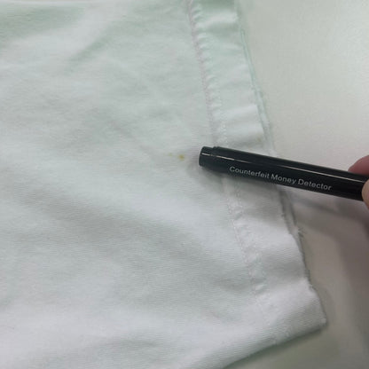 Balenciaga Script Logo Tee White/Black