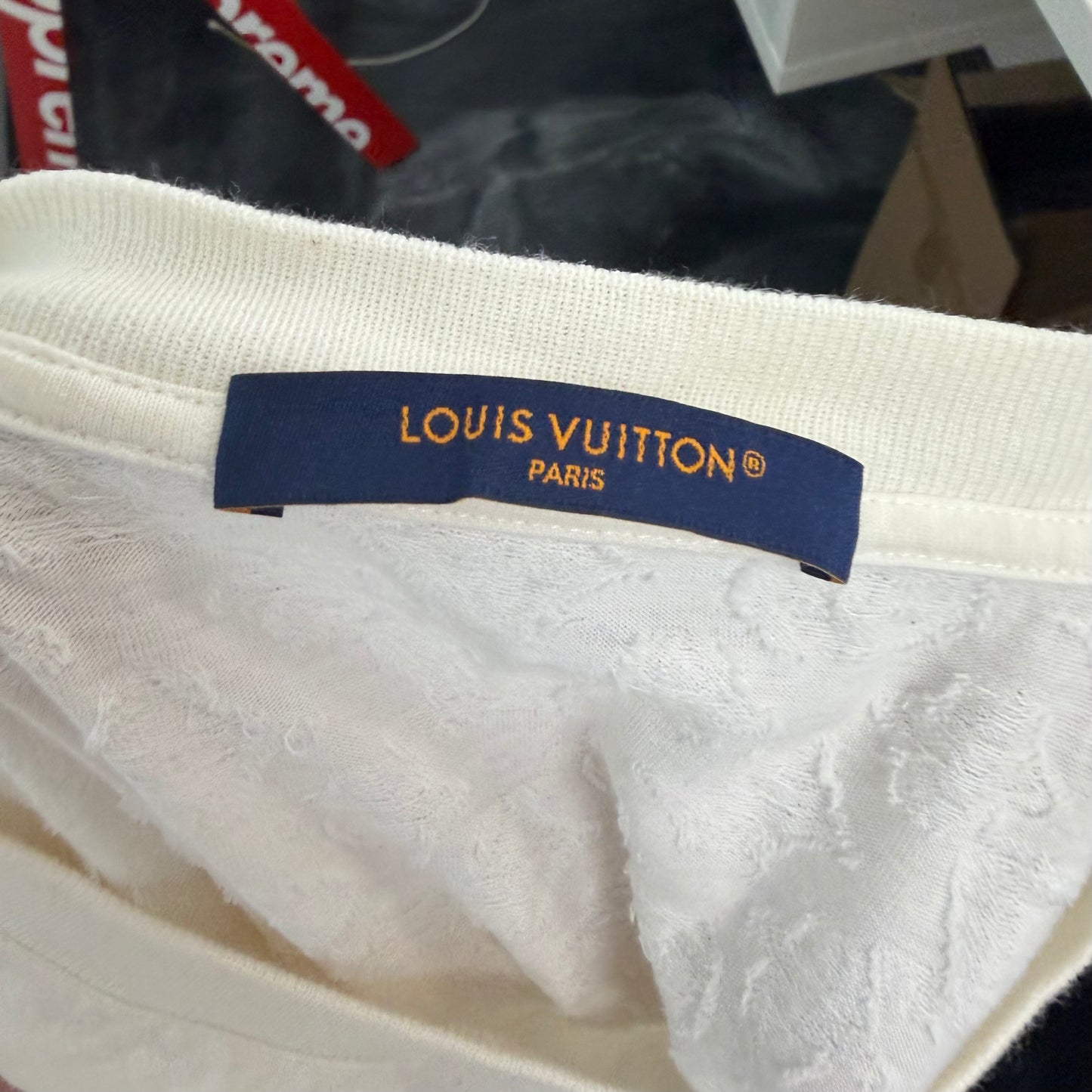 Louis Vuitton Monogram Embossed Tee
