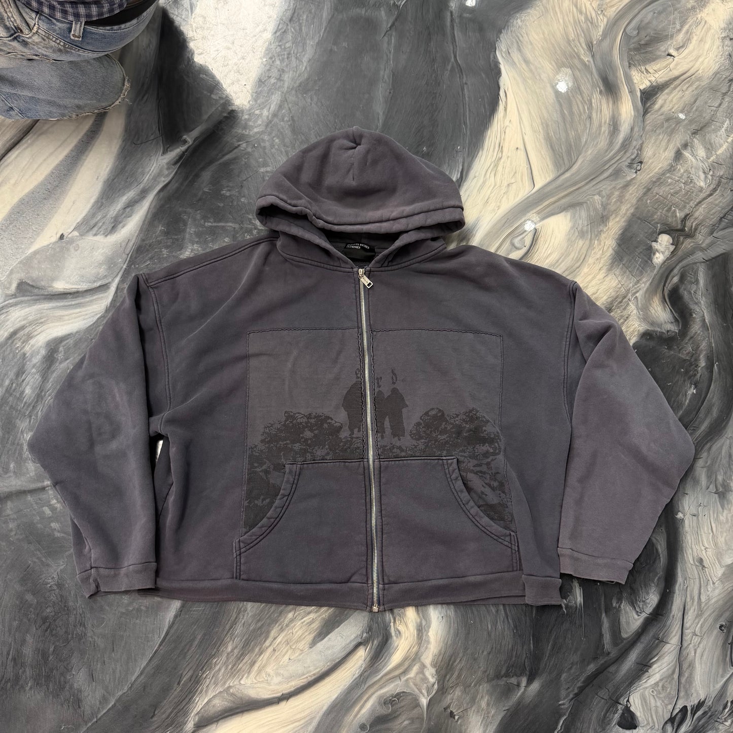 ERD Regression Zip Up Hoodie