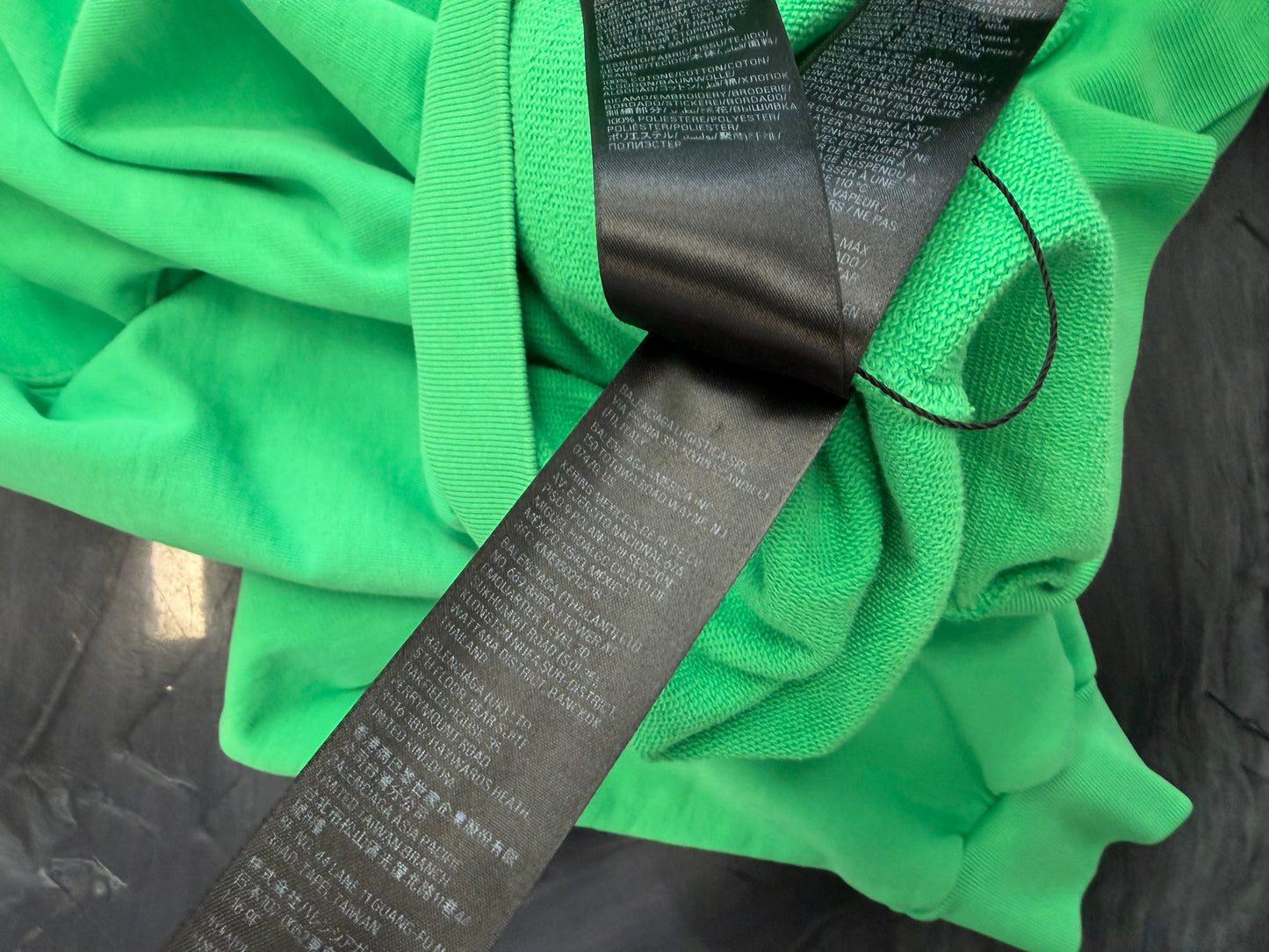 Balenciaga Campaign Hoodie Green