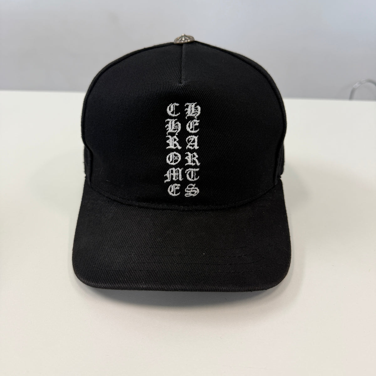Chrome Hearts Vertical Logo Black Hat