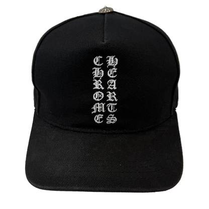 Chrome Hearts Vertical Logo Black Hat