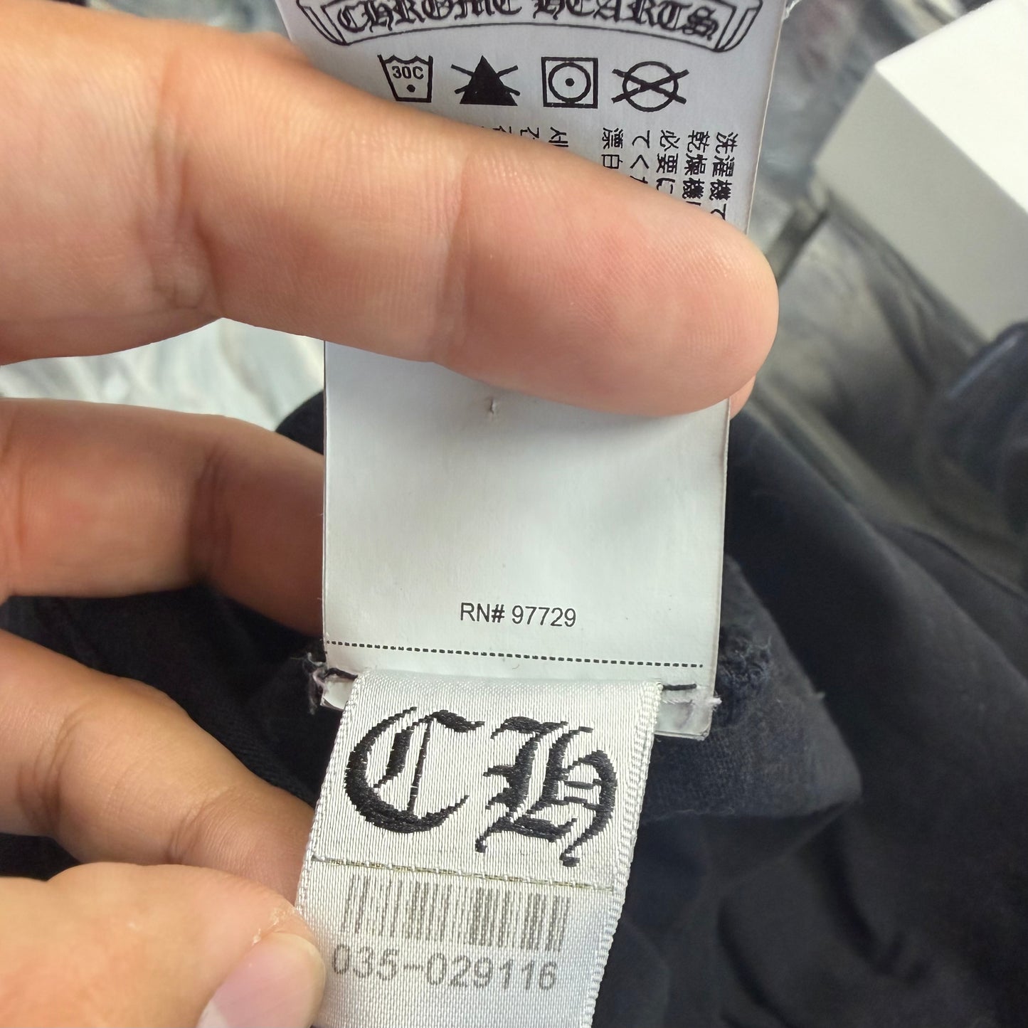 Chrome Hearts Embroidered Long Sleeve Tee