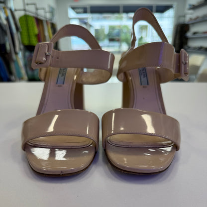 Prada Patent Leather Sandals (USED NO BOX)