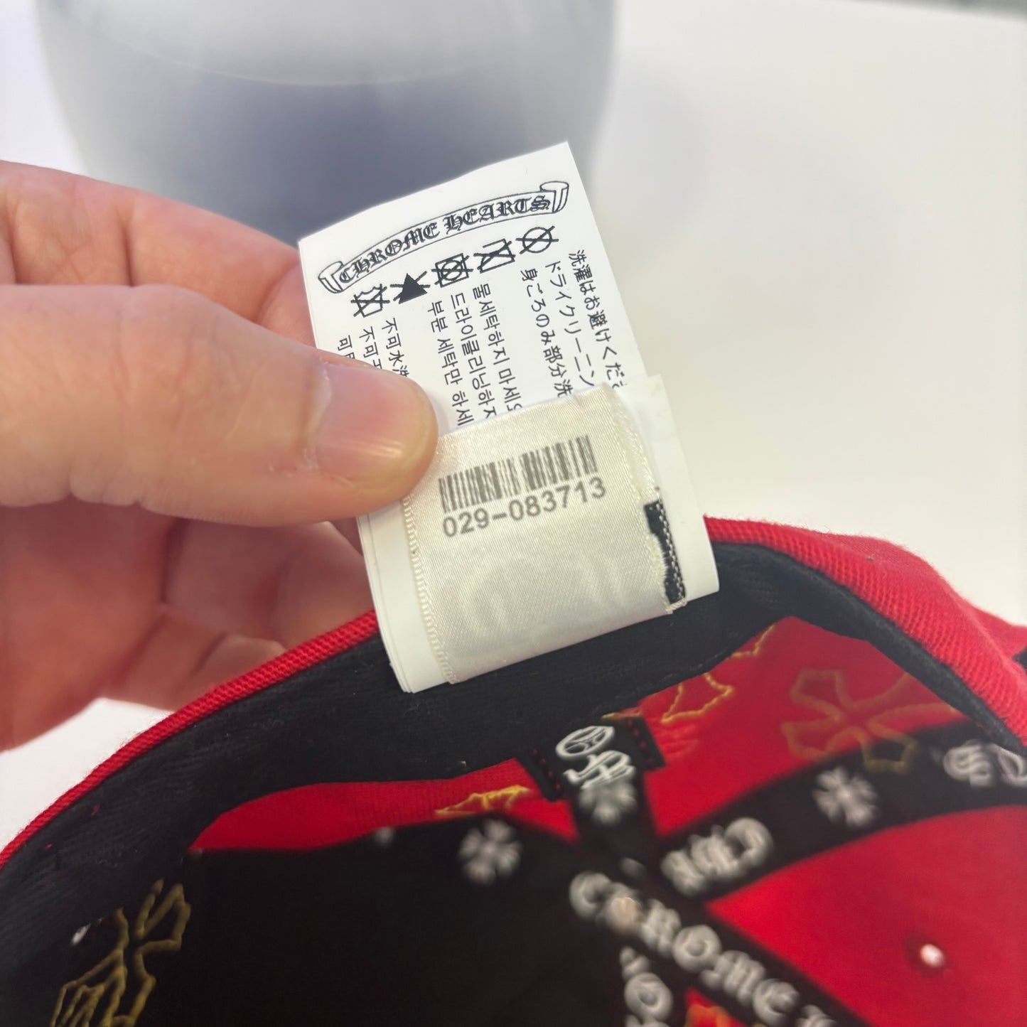 Chrome Hearts Patch Hat Red/Yellow