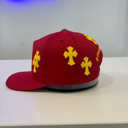 Chrome Hearts Patch Hat Red/Yellow