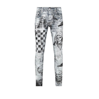 Amiri x Wes Lang Sketch Jean
Painted Indigo