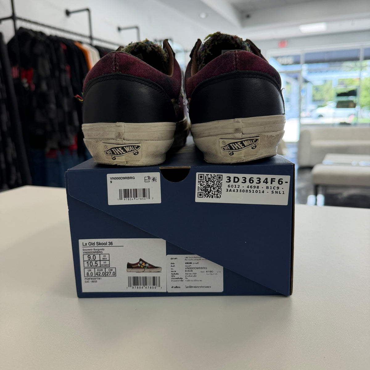 Vans Old Skool 36 LX Souvenir Pack Burgundy (Used)