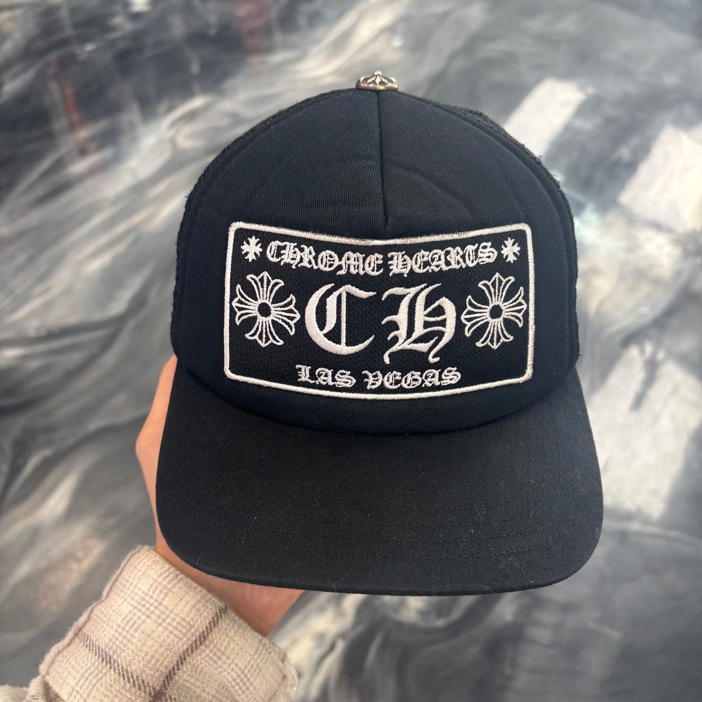 Chrome Hearts Las Vegas Trucker Hat
