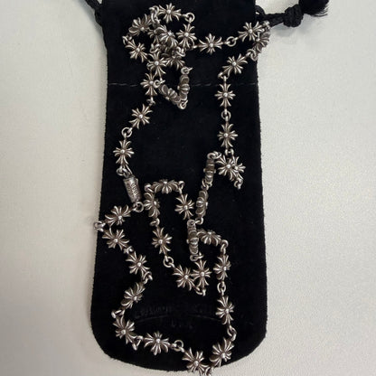 Chrome Hearts Tiny E CH Plus link necklace