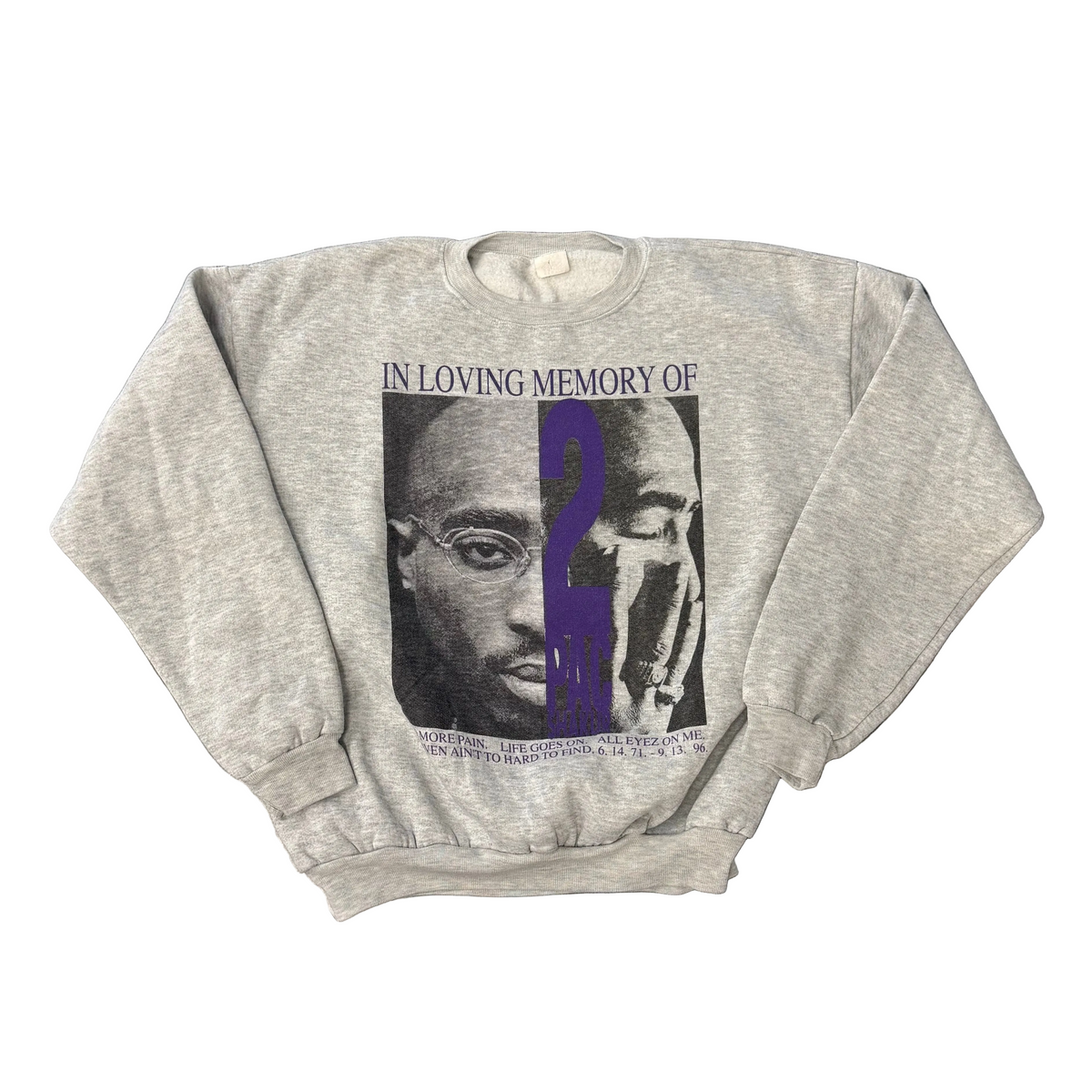 2Pac Memorial Crewneck