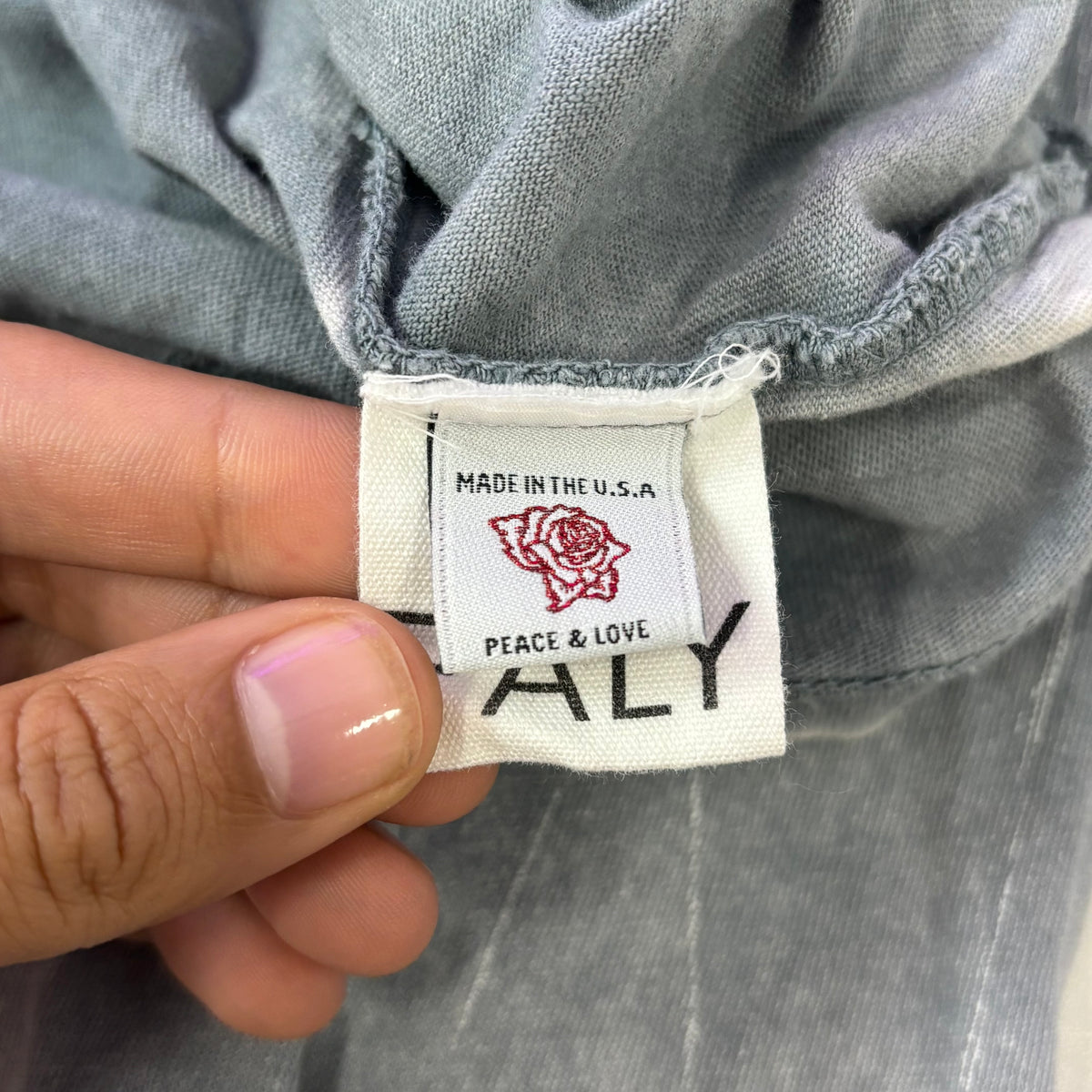 Bethlehem Inn Distressed Printed
Cotton-Jersey Shirt