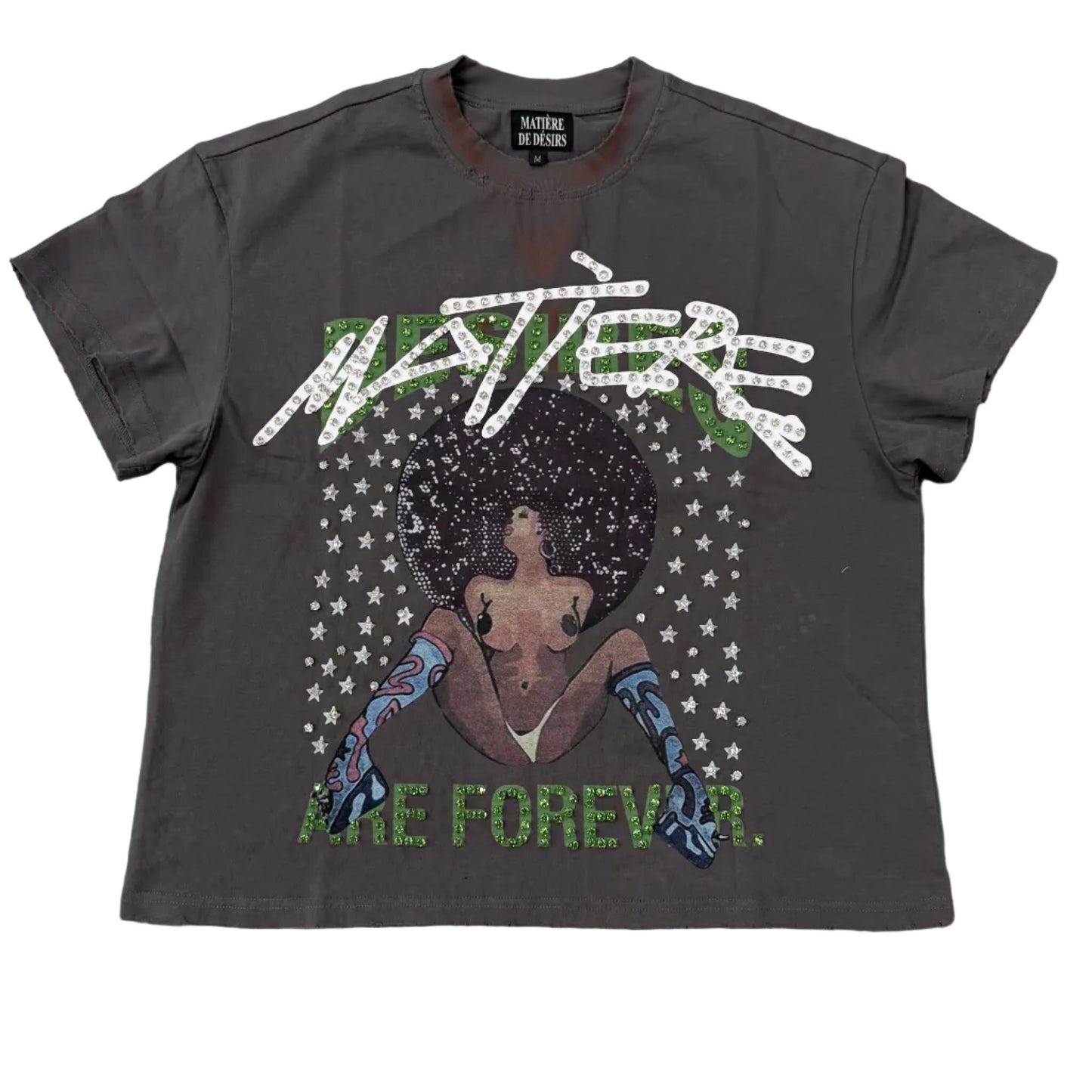 Matiere De Desirs Afro Tee Grey