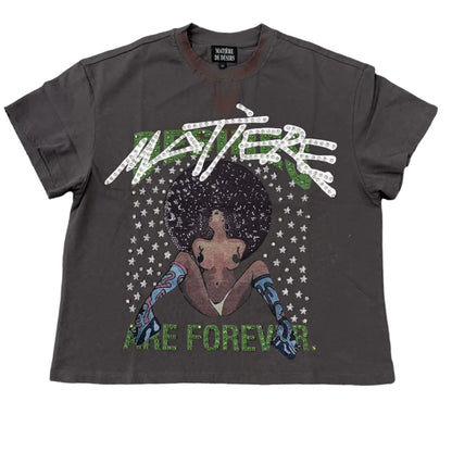 Matiere De Desirs Afro Tee Grey