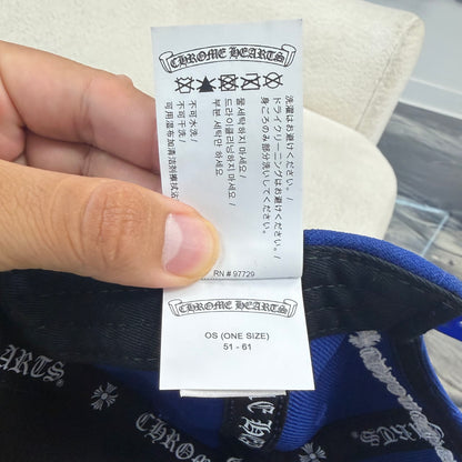 Chrome Hearts LA Exclusive Baseball Cap Dodger Blue