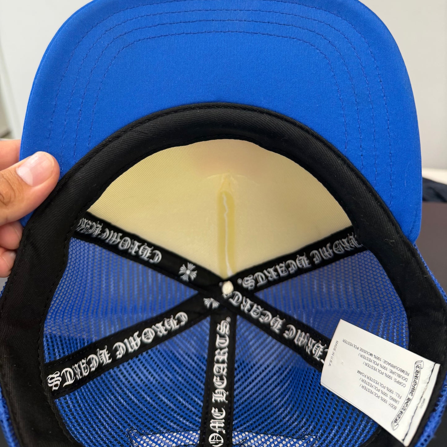 Chrome Hearts Eyechart Trucker Hat