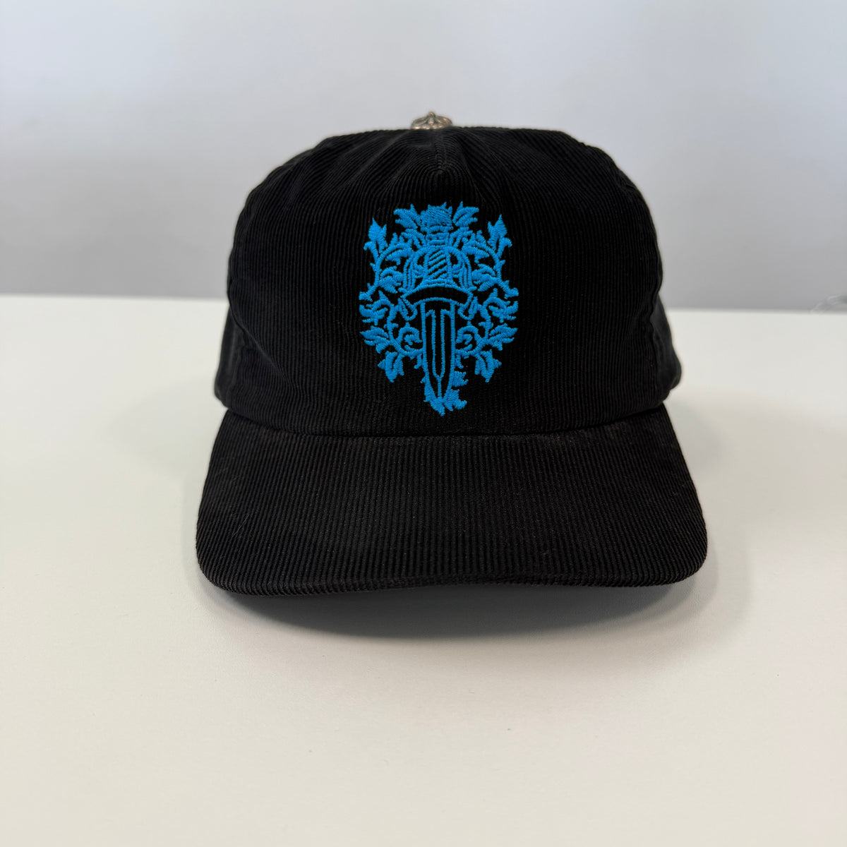 Chrome Hearts Corduroy Vine Dagger Hat W/ Hardwear