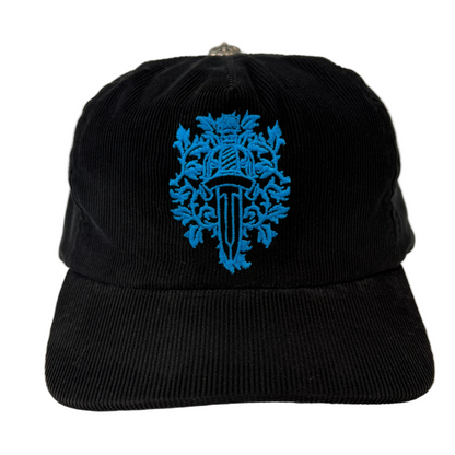 Chrome Hearts Corduroy Vine Dagger Hat W/ Hardwear